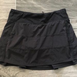 Black Lululemon Skort